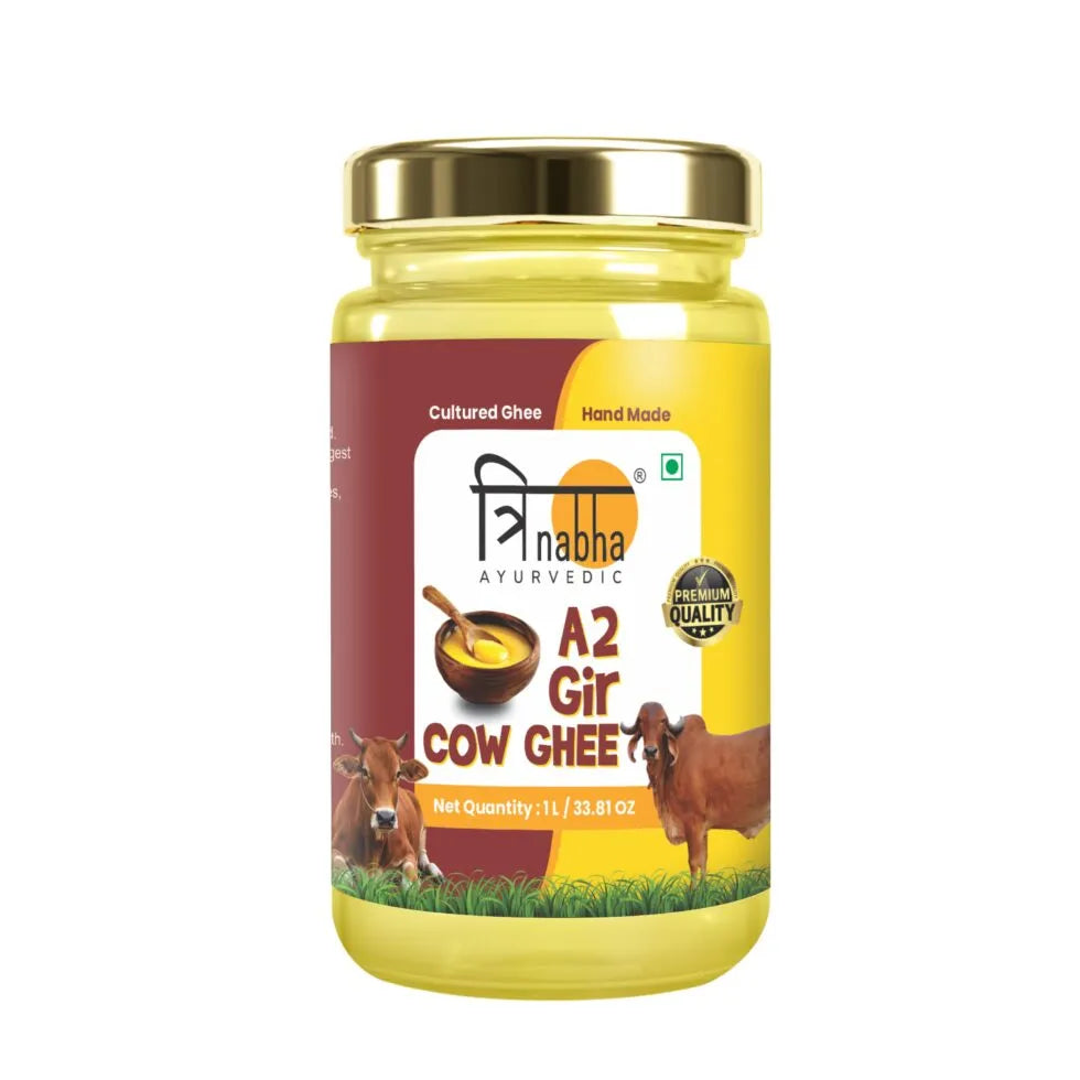 A2 Gir Cow Ghee Hand Made Cultured Ghee100% Organic & Natural 1 Ltr.