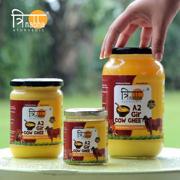 A2 Gir Cow Ghee Hand Made Cultured Ghee100% Organic & Natural 150Ml.