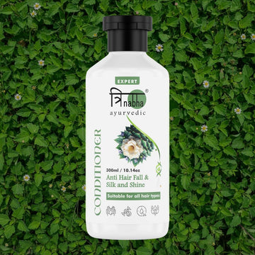 Trinabha Ayurvedic  Hair Conditioner Herbal Frizz Control & Deep Nourishment for Smooth & Silky Hair-300ML.