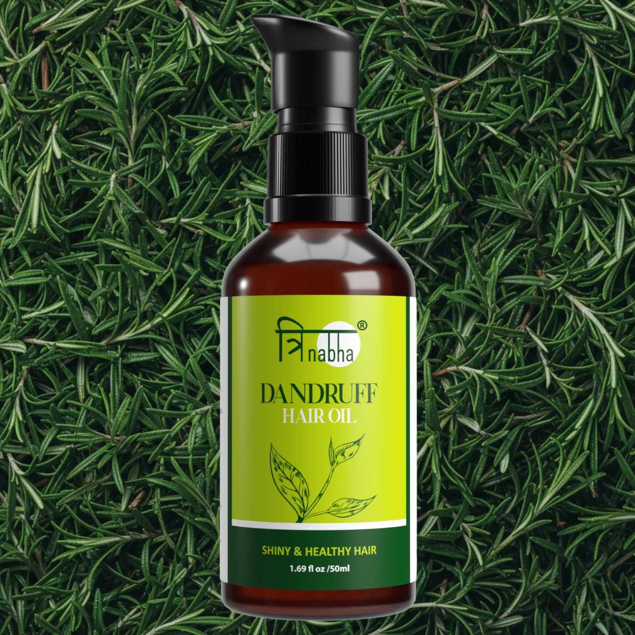 Trinabha Dandruff Hair Oil 50Ml – Effective Scalp Treatment | Reduces Flakes & Itchiness