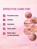 Effective care for furuncle scars, itching, incisions, acne scars, and birth scars