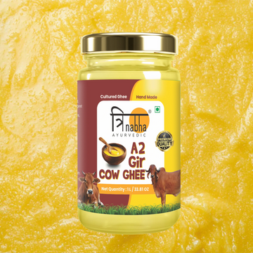 A2 Gir Cow Ghee Hand Made Cultured Ghee100% Organic & Natural 1 Ltr.