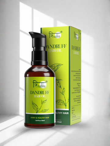 Trinabha Ayurvedic Dandruff Hair Oil (50ml) – Natural Scalp Treatment for Flakes & Itchy Scalp