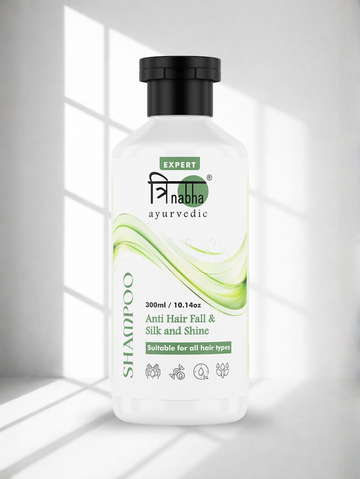 Trinabha Ayurvedic Shampoo | Herbal Hair Fall Control &  Scalp Nourishment with Natural Extracts-300ML.