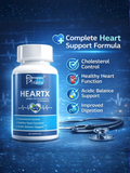 Detailed breakdown of the herbal composition and manufacturing quality of HeartX capsules