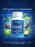 Suggested dosage and directions for taking Trinabha HEARTX dietary supplement.